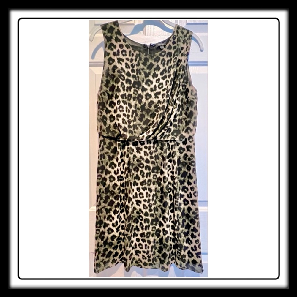 Dress - Apt. 9 - soft animal leopard print - black tan - size 10 - new W/O tags - Picture 10 of 11